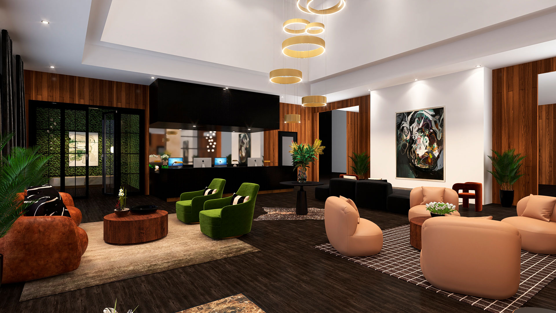 Atlanta, GA Hotel Lobby